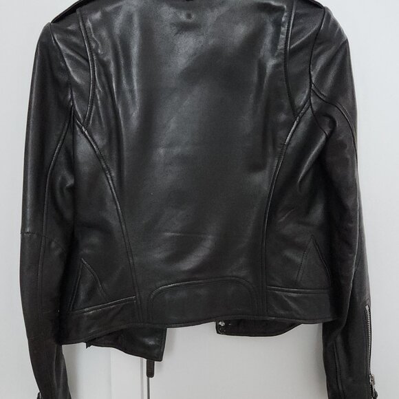 Rudsak genuine soft leather moto jacket - manteau en cuir - Picture 4 of 7